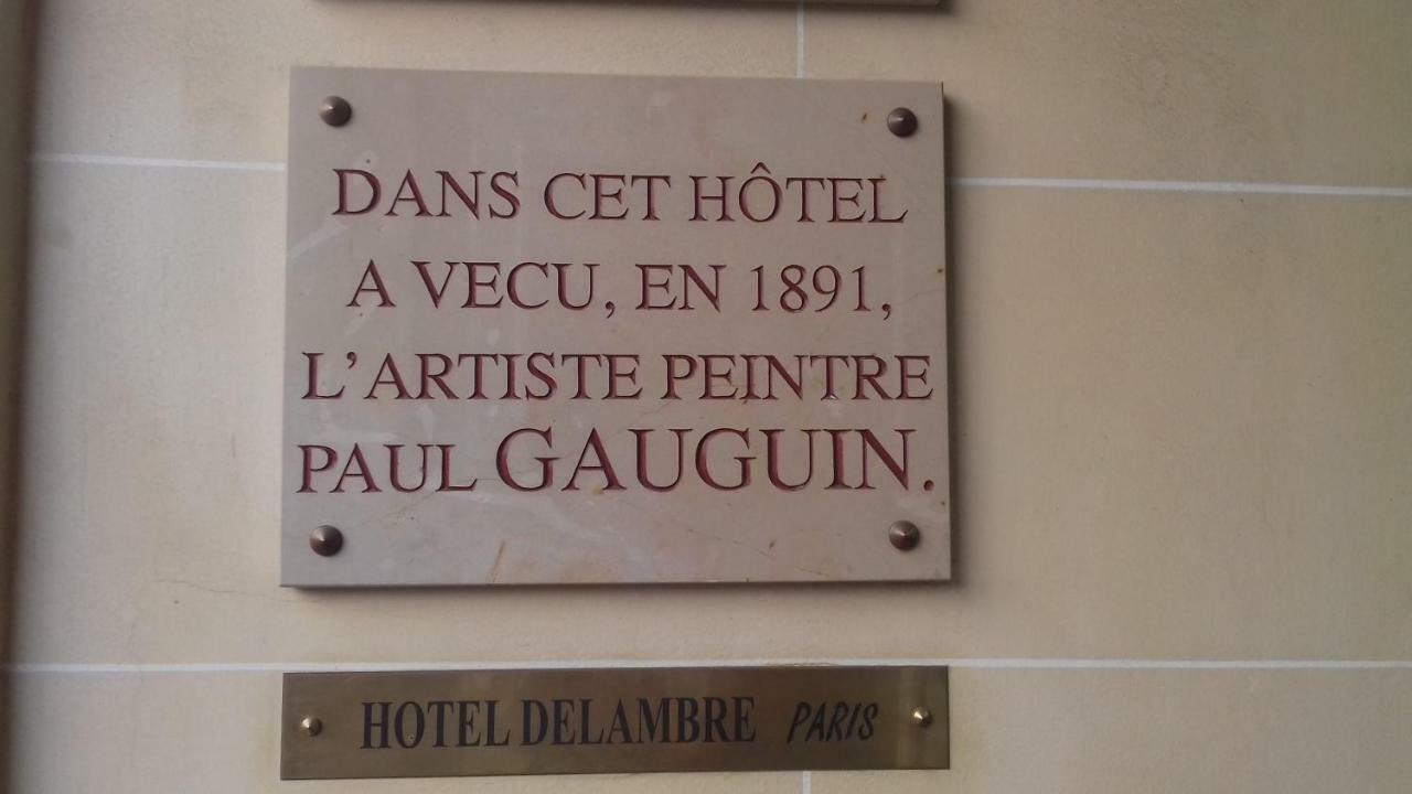 Hotel Delambre Parigi Esterno foto
